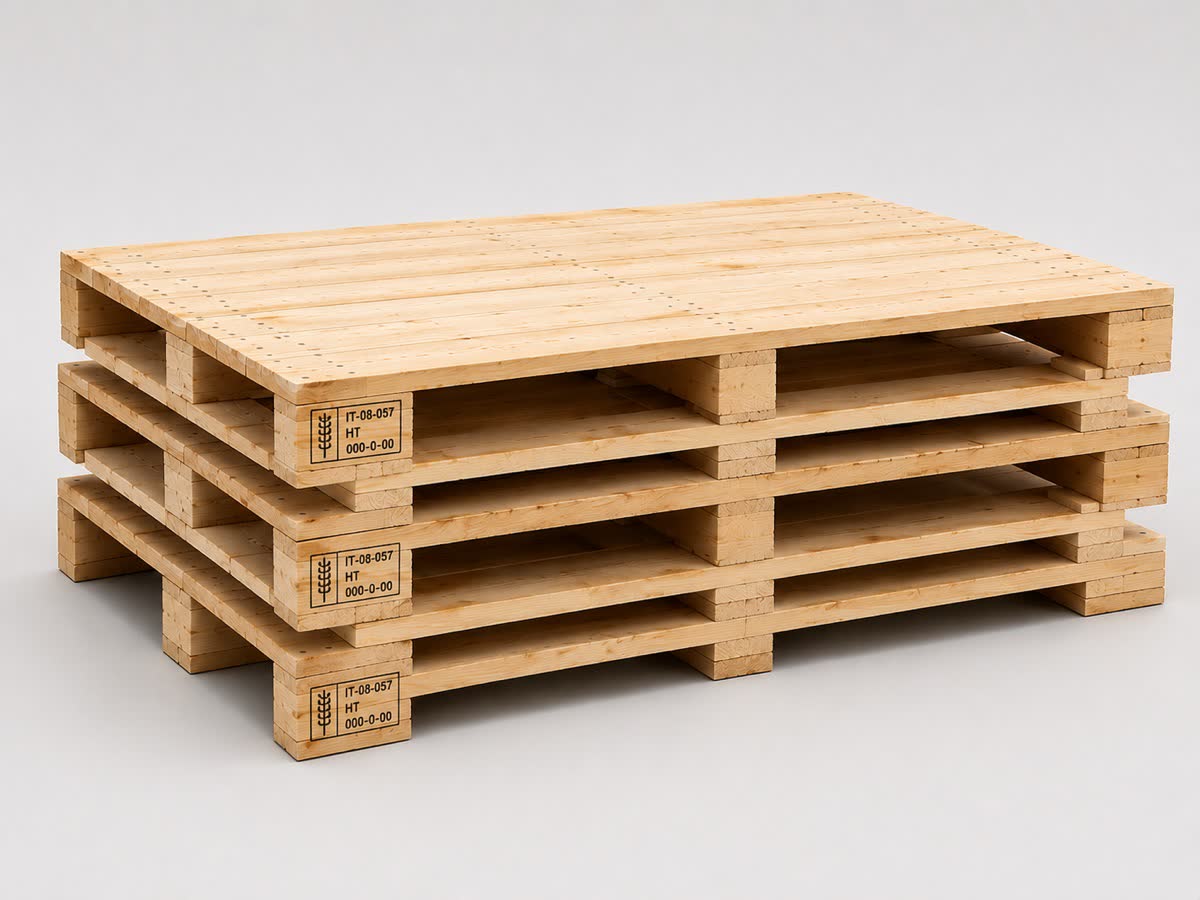 Bancali e pedane in legno