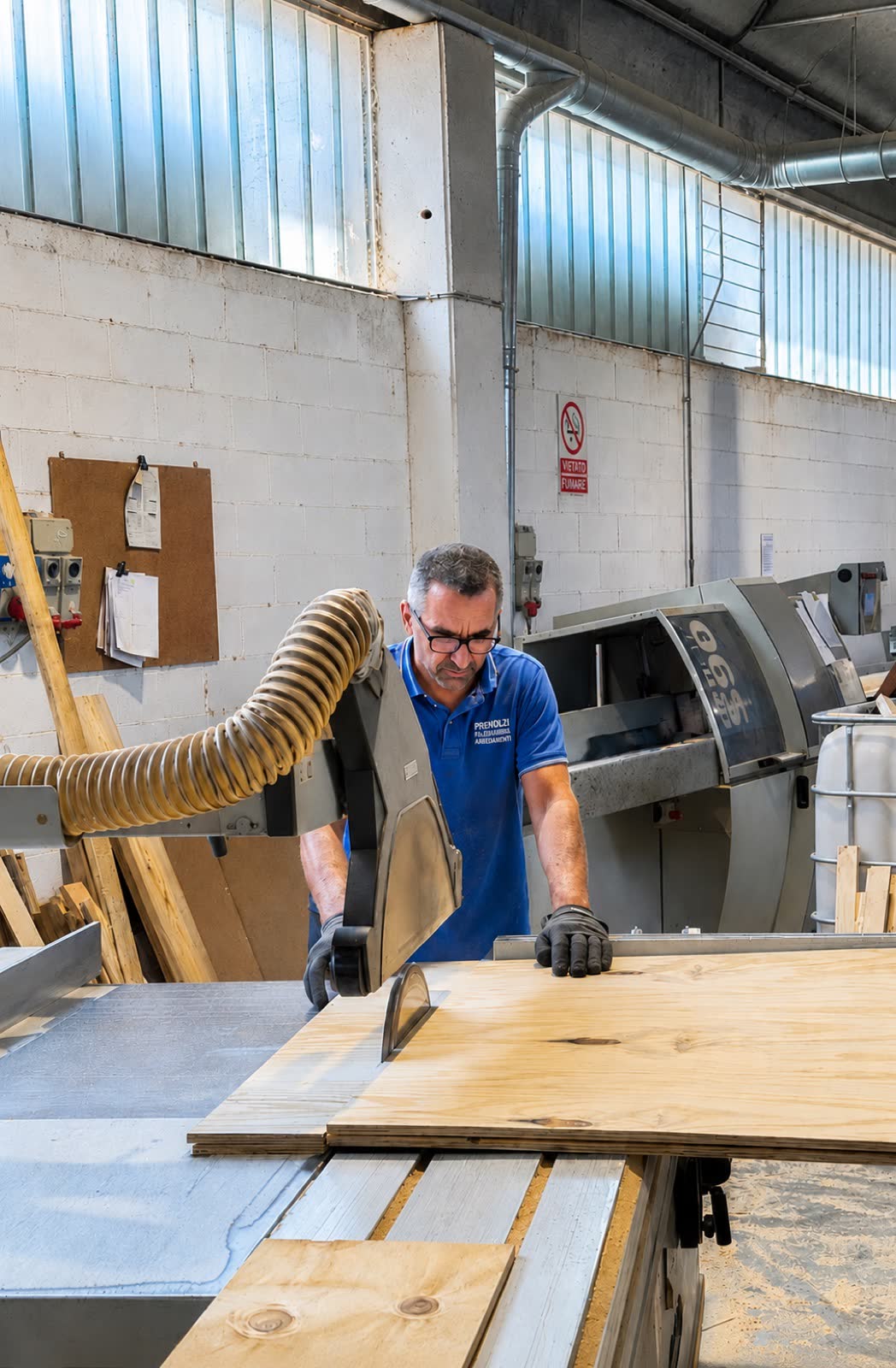 Produzione di imballaggi in legno